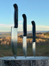 Trilogy V1.0: USA-Made EDC & Outdoor Knife Set With Inzynix™ (Patent Pending) Sheaths